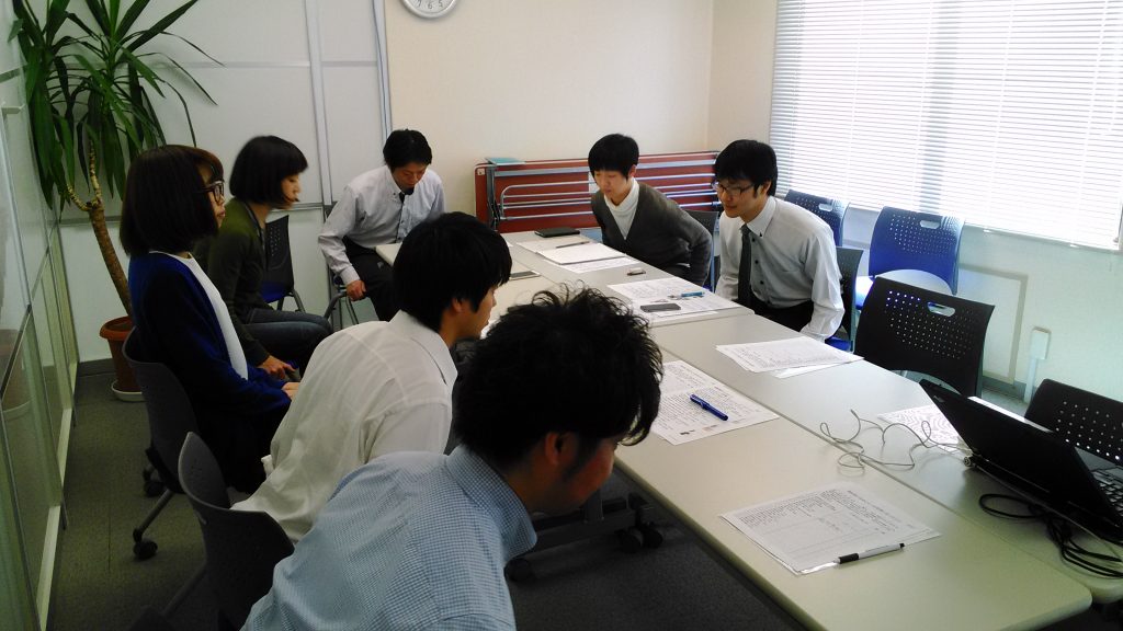 身体によい座り方の実践中